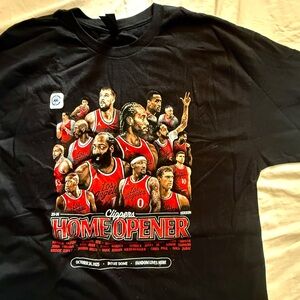 【LA Clippers】home opener Tee size:XL